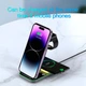 Зарядка Qi 4in1 Magnetic Wireless Charger XYJ A8 |Phone, Apple Watch, AirPods| Black - зображення 9