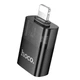 Перехідник Hoco iP male to USB female OTG transparent adapter UA36 |480Mbps| - зображення 5