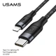 Кабель USAMS Type-C to Lightning US-SJ350 U31 |1.2m, PD/18W, 2.4A| black - зображення 1