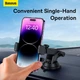 Держатель Baseus UltraControl Pro Series Clamp-Type Car Holder Set |5.4-7.2"| - изображение 10