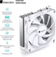 Процессорный кулер Jonsbo HP400S White - изображение 3