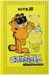 Книга записна Kite Garfield тверда обкладинка А6 клітинка 80 аркушів (GF25-199) - зображення 1
