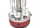 Электрошашлычица Шампура Domotec BBQ MS-7783/ 7134 RED для дома вертикальная (мясо, колбаски, свинные ребрышки, овощи, грибы, креветки) 1000W - изображение 7