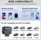 Адаптер беспроводной для Apple CarPlay и Android Auto 2in1 USB WIFI5 Bluetooth 5.0 С переходниками - изображение 9