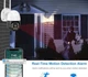 WiFi IP уличная камера видеонаблюдения V380 P2Q10 5МП Full HD 1080P, Водонепроницаемая CCTV IR, ночное видение, P2P - изображение 5
