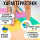 Килимок масажний ортопедичний для дітей та дорослих масажна доріжка з рельєфом 12 шт Пастель - зображення 2
