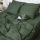 Простынь на резинке MirSon Satin Premium 0844 Green Olive 160 х 190 см (2200002025294) - изображение 4