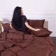 Наволочка MirSon Satin Premium 0211 Cacao 70 x 70 см (2200000673312) - зображення 10