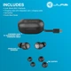 Бездротові наушники-вкладиші JLab JBuds ANC 3 Black - зображення 7