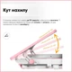 Комплект стіл + стілець + полиця Mealux BD-29 Panda XL Pink (BD-29 PN) Рожевий - изображение 9