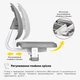 Комплект Evo-kids Evo-06 Ergo Grey (парта + стул) Серый (Evo-06 Ergo G) - изображение 5