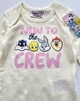 Бодік з персонажами мультфільмів Warner Bros New to Crew Looney Tunes 86/92 на 1-2 років ( 12-24 місяці ) - зображення 3