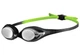 Очки для плавания ARENA SPIDER JR MIRROR 1E362 детские black/green - изображение 2