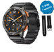 Смарт годинник UWatch K56 PRO Storm для чоловіків AMOLED з пульсометром для Android та ІOS Чорний - зображення 2