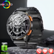 Смарт годинник UWatch K56 PRO Storm для чоловіків AMOLED з пульсометром для Android та ІOS Чорний - зображення 4