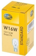 Zestaw żarówek samochodowych Hella Standard W16W 12 V 10 szt (8GA008246001) - obraz 1