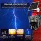 Вулична IP WIFI 3Mpx+ 3Mpx ІР66 2 незалежних обьектива камера відеоспостереження із сонячною панеллю із віддаленим доступом TP18i (v380Pro) - изображение 3