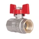 Кран шаровой Thermo Alliance Standart 1/2" ВР для воды (бабочка) SD602NW15PN40 - изображение 3
