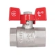 Кран шаровой Thermo Alliance Standart 1/2" ВР для воды (бабочка) SD602NW15PN40 - изображение 4