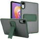 Защитный чехол Deexe Crystal Kickstand для Xiaomi Redmi Pad 2 - Green - изображение 1