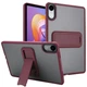 Защитный чехол Deexe Crystal Kickstand для Xiaomi Redmi Pad 2 - Wine Red - изображение 1