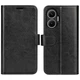 Класичний чохол-книжка Deexe Wallet Style для Xiaomi Poco F7 - Black - зображення 1