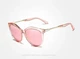 Жіночі поляризаційні сонцезахисні окуляри KINGSEVEN N7826 Clear Pink - зображення 3