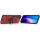 Чехол Iron Ring для Xiaomi Redmi Note 8T противоударный бампер с подставкой кольцом Red - изображение 2