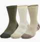 Носки Under Armour Performance Tech Crew Beige/Olive (3 пары) 1379512-299 XL - изображение 1