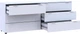 Комод Doros Рон 9 160х38х62 см 6 ящиков Белый (41516175) - изображение 5