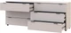 Комод Doros Рон 9 160х38х62 см 6 ящиков Кашемир (41516174) - изображение 4