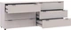 Комод Doros Рон 9 160х38х62 см 6 ящиков Кашемир (41516174) - изображение 5