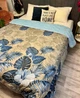 Летнее одеяло для аллергиков microfiber Двуспальный 175 × 210 см Бежевый с синим (Д-al-lito-satkovdra25-007-02) - изображение 2