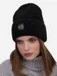 Шапка Malisa Хилтон 15-1564-BR-218 One Size Черная - изображение 2