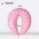 Подушка для беременных и кормления MirSon №8329 Print Line 17-0528 Bunnies pink Бязь 30х170х20 см (2200006200543) - изображение 3