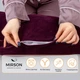 Подушка для беременных и кормления MirSon №8301 Velvet Line 28-0002 Excalibur Велюр 30х170х20 см (2200006200260) - изображение 2