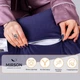 Подушка для беременных и кормления Mirson №8633 Velvet Line 28-0006 Navy blue 100% Memory 30х170 см (2200006347187) - изображение 2