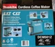 Акумуляторна кавоварка Makita DCM501Z - зображення 3