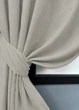 Комплект коротких штор VR-Textil Мікровелюр Petek YL № 1803ш Світло-сірий 130х170 см 2 шт (35-0385) - зображення 4