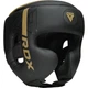 Боксерський шолом RDX F6 KARA Matte Golden S - изображение 1