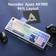 Клавиатура проводная Ajazz AK980 Clear Sky Switch Blue - изображение 2