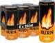 Упаковка енергетичного напою Burn Orange fire 0.25 л х 6 банок (5061013962995) - зображення 1