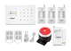Бездротова GSM сигналізація для дому, дачі, гаража комплект Kerui alarm G18 (Economy House3) 433мГц - зображення 1