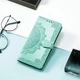 Чехол Vintage для Xiaomi Redmi Note 14 4G EU Version книжка кожа PU с визитницей бирюзовый - изображение 5