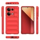 Чехол Wave Shield для Xiaomi Redmi Note 13 Pro 4G бампер противоударный Red - изображение 6