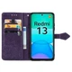 Чохол Vintage для Xiaomi Redmi 13 книжка шкіра PU з візитницею фіолетовий - зображення 4