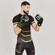 Боксерські рукавиці Leone GN110F REVO FLUO Black 14 унцій (бинти 4 м. в комплекті) - изображение 9