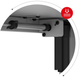 Biurko gamingowe Huzaro Hero 7.9 White - obraz 11