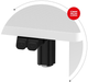 Biurko gamingowe Huzaro Hero 7.9 White - obraz 12