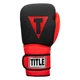 Боксерські рукавиці TITLE Boxing Guts and Glory Black/Red XL 16oz (бинти 4м. в комплекті) - изображение 7